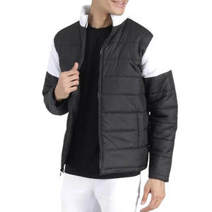 Factory Wholesales Puffer Jacket Fashion Design Winter Woven 100% Polyester Windproof Long Puffer Jacket For Men - Product Image 3
