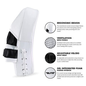 Protector de Golpes Personalizado para MMA y Muay Thai, Escudo de Patadas de Cuero PU Ecológico con Diseño Transpirable - Product Image 3