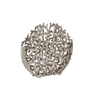 Tendencia de la industria, escultura de flor de Metal hecha a mano, florero de aluminio para boda, decoración del hogar, logotipo de tamaño personalizado - Product Image 1