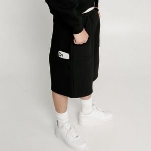 Custom Your Logo Sweat <b>Shorts</b> <b>Men</b> Fleece French Terry <b>5</b> <b>Inch</b> <b>Inseam</b> 100% Cotton Basketball Streetwear <b>Shorts</b> - Product Image 5