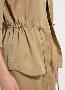 Nouvelle Tendance 2026 : Manteau Vintage Chic pour <span class=keywords><strong>Femme</strong></span> à Manches Mi-Longues avec Cordon de Serrage à la Taille - Product Image 5