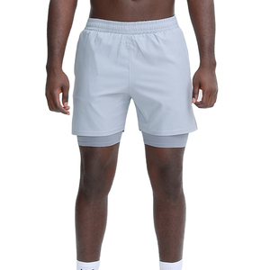 Pantalones Cortos Deportivos para Hombre, Personalizados, Ecológicos, de Lona, Transpirables, de Secado Rápido, Ligeros, con Cierre de Cordón, para Gimnasio y Entrenamiento - Product Image 1