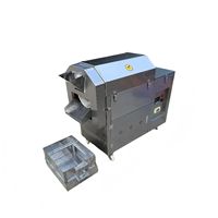 2025 four de torréfaction électrique à tambour automatique pour arachides blanchies et décortiquées