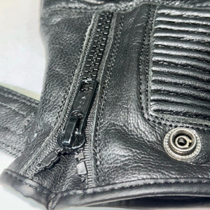 Gants longs en cuir de vachette personnalisés de haute qualité pour motards gants de conduite à grande vitesse d'hiver en cuir de moto - Product Image 4