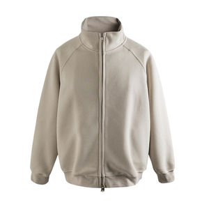Sweat-shirt à col zippé sur mesure pour homme, en molleton de coton de qualité supérieure, décontracté, tendance, athlétique, streetwear - Product Image 6