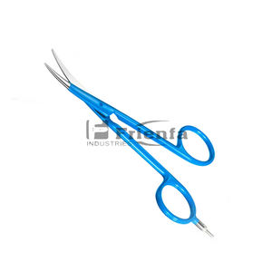 Tijeras Bipolares Reutilizables de Acero Inoxidable de Alta Calidad, Hoja Curva, Certificación CE, para Uso Quirúrgico ORL, Cantidad a Granel - Product Image 1