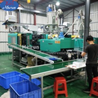 Máquina de Moldeo por Inyección de Plástico Eléctrica Horizontal de 200 Toneladas, Duradera, para Fabricación de Lavabos y Cestas de Lavado, con PLC y Motor