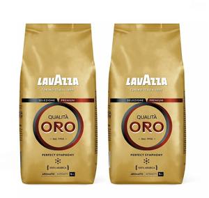 Venta Caliente Precio de Fábrica 2 x 1kg Granos de Café Lavazza Qualità Oro, Arábica Premium, Recién Tostados, Envío Gratuito a Todo el Mundo - Product Image 2