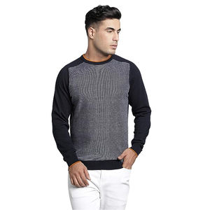 เสื้อสเวตเตอร์แบบสวมหัวของผู้ชายเสื้อแนวสตรีทสวมใส่แห้งเร็วใส่สบายเสื้อกันหนาวกันหนาวสำหรับผู้ชายบริการ OEM โลโก้ตามสั่ง - Product Image 1