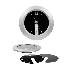 Orologi Personalizzati con Quadrante in PVC Nero, Gadget Unici e Personalizzabili - Product Image 1