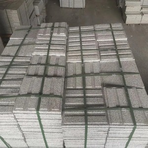 Dalles de pavage tactiles en <span class=keywords><strong>granit</strong></span> naturel PerfectStone, pierres directionnelles rayées pour voies pour aveugles, pour projets routiers municipaux - Product Image 4