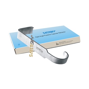 Rétracteurs capsulaires postérieurs à angle droit avec pointe à préhension supplémentaire pour chirurgie manuelle d'arthroplastie de la hanche, Classe II, certifiés CE, haute qualité - Product Image 1