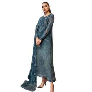 Traje Sharara Indio Pakistaní de Color Negro, Diseño de Kurti para Bodas, Sharara Dupatta Kameez, Vestidos de Fiesta, Vestido Kurti - Product Image 1