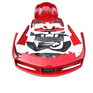 Soporte de entrada de aire para la rejilla del parachoques trasero y barra transversal para Ferrari 488GTB 488Spider - Product Image 1