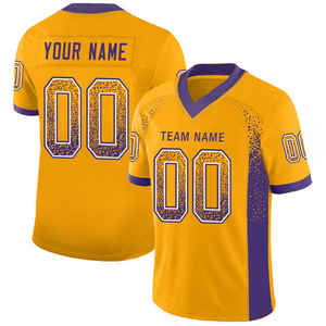 Maillot de football américain personnalisé de haute qualité pour adultes, dernier design, sublimation courte, respirant, anti-humidité, uniforme sportif - Product Image 2