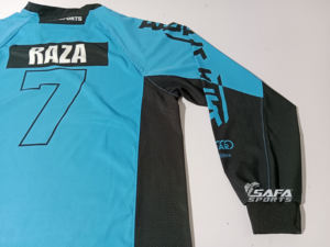 SAFA SPORTS, camiseta de Paintball juvenil de manga completa con estampado personalizado, uniforme de Paintball juvenil en blanco para niños, jugadores de Paintball - Product Image 5