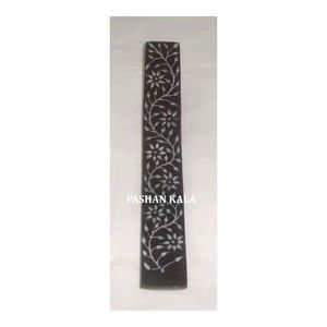 Quemador de palo de incienso de esteatita Natural de la mejor calidad con diseño de tallado Floral, forma Rectangular para decoración de hogar y oficina - Product Image 1