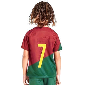 High Quality Custom Logo <b>Kids</b> Football Uniform Set New Sports <b>Clothing</b> with High Quality OEM Service - Product Image 5
