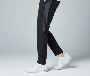 Personalizado de los hombres de carga pantalones de chándal ligero grueso de algodón poliéster cálido polar térmico 3D recto bolsillo largo Casual nuevo diseño - Product Image 3