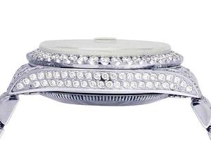 Reloj de Pulsera de Plata de Ley 925 con Incrustaciones de Diamantes Moissanite, Estilo Hip Hop, Joyería de Lujo para Hombre - Product Image 2