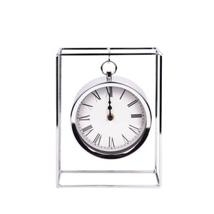 GRAN DESCUENTO; Reloj de mesa metálico que mejora la estética del espacio de trabajo combinando materiales elegantes con una precisión en el cronometraje - Product Image 3
