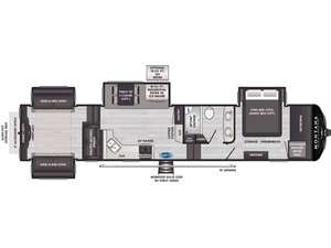 Nouveau 2026 Keystone Montana High Country 373RD - Product Image 2