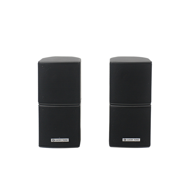 Compact Satellite Speaker System for Café & Retail Audio Streaming Via WiFi/Bluetooth