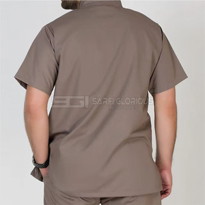 Uniforme Médico para Hombre a Precio Económico, Transpirable, Hecho a Medida, Conjuntos de Uniformes Médicos, Cuello Alto, Manga Corta, Ropa Deportiva Activa - Product Image 6