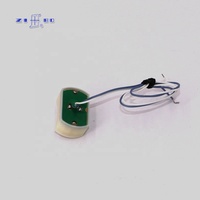 Transduser Keramik Piezoelektrik YUHAI PZT-82 4MHz Sensor Kecantikan Ultrasonik untuk Getaran