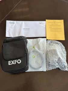 EXFO AXS 120 Mini OTDR 1310 1550nm Probador de Fibra Óptica con VFL y Medidor de Potencia Óptica - Product Image 6