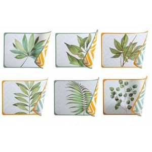 Tovaglietta in Plastica Bifacciale Oriental Botanique, Lavabile e Riutilizzabile per Casa, Matrimoni, Feste, Logo Personalizzato, Estiva per Hotel - Product Image 1