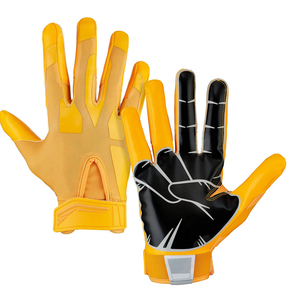 Gants de football américain tendance Taille de conception personnalisée confortable Gants de football américain légers et durables en gros - Product Image 6