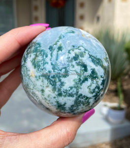 Bola de cristal de ágata tallada estilo Feng Shui de alta calidad al por mayor, piedra semipreciosa para decoración del hogar, piedras preciosas curativas de amor - Product Image 6