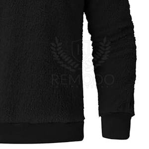 Ropa de invierno Personalizada Sherpa Fleece Sudadera Ropa Casual Hombres Sherpa Fleece Sudadera - Product Image 5