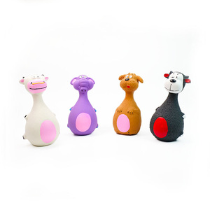 Giocattoli per Cani in Gomma Latex con Suono, Design Animale, Giocattoli Interattivi per <span class=keywords><strong>Cuccioli</strong></span>, Fornitura di Fabbrica - Product Image 5