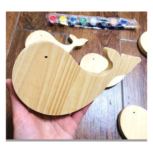 Artisanat de poisson en bois personnalisé décoratif pas cher-Tenture murale artisanat de poissons en bois pour la décoration-décoration d'artisanat de sculpture sur bois - Product Image 6