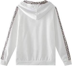 Conjunto de chándal de 2 piezas OEM de alta calidad para mujer, sudadera y pantalones de chándal para correr, sudadera con logotipo personalizado para mujer, impresión Digital - Product Image 6