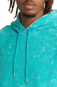 Sudaderas con capucha de dobladillo recto con lavado ácido 600 GSM de peso pesado de diseño personalizado para hombres, ropa de invierno bordada, última llegada, venta al por mayor - Product Image 5