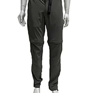 Pantalon coupe-vent tactique en nylon/coton écologique et imperméable à l'eau pour hommes de grande taille personnalisé taille haute élastique - Product Image 1