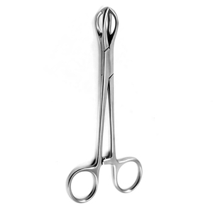 Fórceps de esponja de acero y Metal para cirugía recta de alta calidad de 16 cm, alicates de tejido de carril Industrial, abrazadera OEM personalizable para - Product Image 6