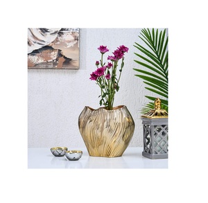 Vase à fleurs royal décoratif coloré finition décor intérieur moderne décor de sol bureau et salon Design - Product Image 5