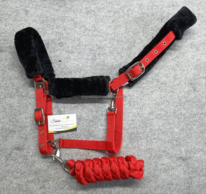 Caballo de alta calidad, sillín inglés, caballo de carreras, cabestro de nailon ecuestre, acolchado de lana suave con pulido de alta calidad Hardawar - Product Image 6