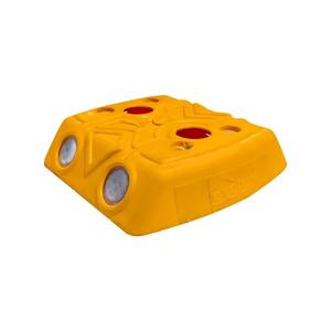 50 clous de signalisation solaires (réflecteurs blancs) - Sécurité routière et haute visibilité - Product Image 1