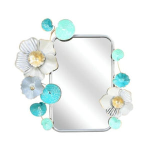 Modern Design Quality Metal <b>Wall</b> <b>Mirror</b> Creative Lotus Pattern for Living Room Bedroom Bathroom - Product Image 2