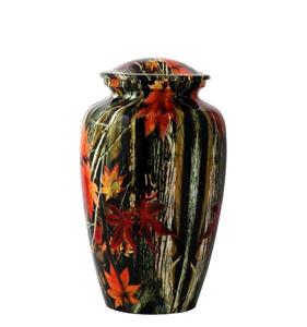 Urna de cremación de aluminio para cenizas humanas para adultos-Urna de almacenamiento de cenizas conmemorativas funerarias hechas a mano-Asequible - Product Image 2