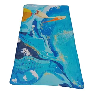 Foulard de plage imprimé en 100% coton Modal pour femme, écharpe de créateur, de haute qualité, à texture douce en exclusivité
