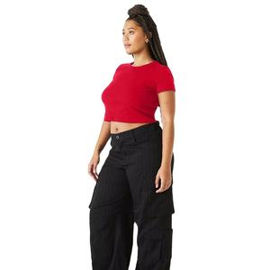 Best Selling Women Sports T Shirt Breathable Quick Dry Fabric Comfortable Workout <b>Top</b> for Gym Yoga Training OEM Wholesale - Product Image 2