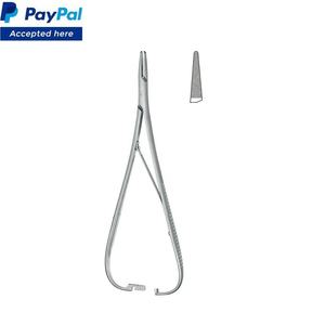 Webster TC, instrumentos quirúrgicos dentales de potencia Manual de acero inoxidable, soporte de aguja de carburo de tungsteno de mandíbula duradera, delicado y suave - Product Image 2