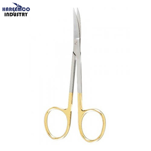 กรรไกรตัดไอริสแบบใช้มือกรรไกรผ่าตัดปลายตรงมีใบรับรอง ISO & CE - Product Image 1