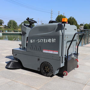 Mini balayeuse électrique compacte à <span class=keywords><strong>3</strong></span> roues, petite balayeuse à batterie pour les rues étroites, les entrepôts - Product Image 5